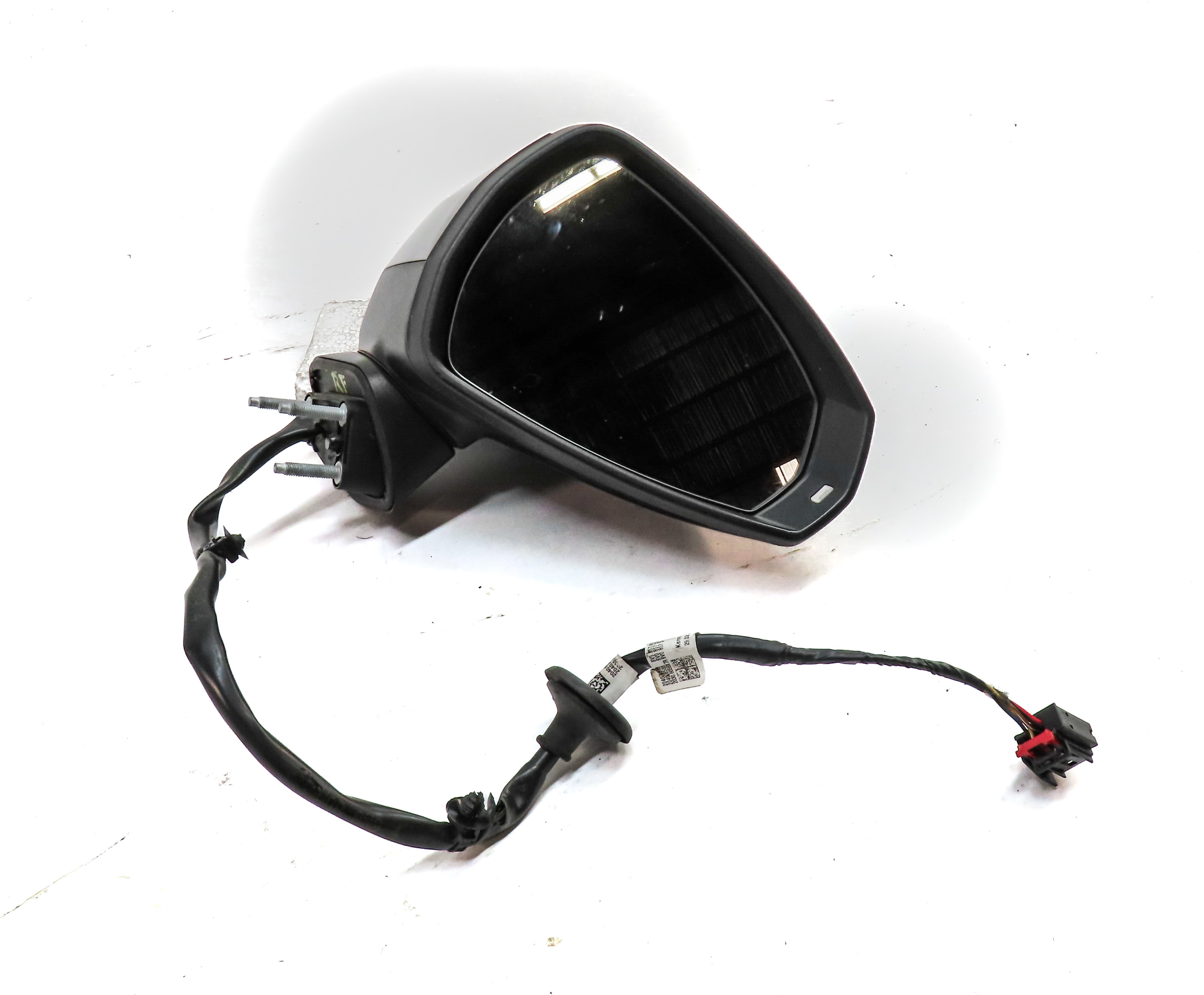 15-18 AUDI A3 S3 (8V) RIGHT PASSENGER MANUAL FOLD HEATED DOOR MIRROR  — exact item pictured